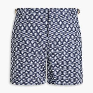 Orlebar Brown Navy Geometric Swim Shorts